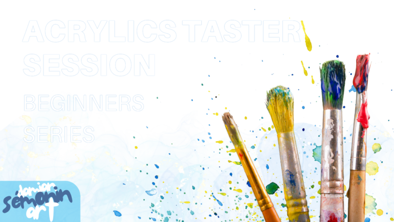 Acrylics for Beginners — Taster — Wed 1 July · 9:30–11am