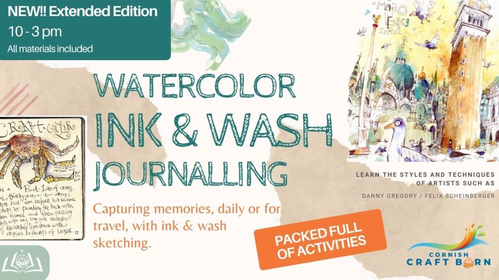 Ink & Wash Travel Journalling