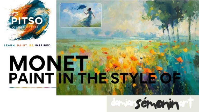 Paint In The Style Of — Acrylics — The Impressionists – Monet